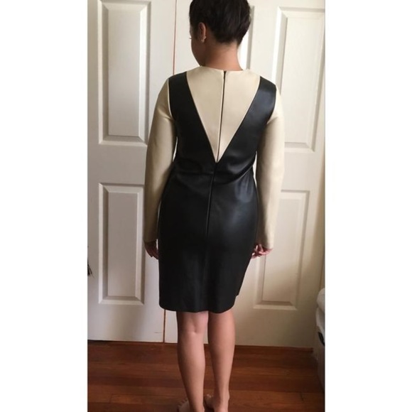 CK Collection Studded Leather dress Authentic sz 8 - Picture 4 of 8